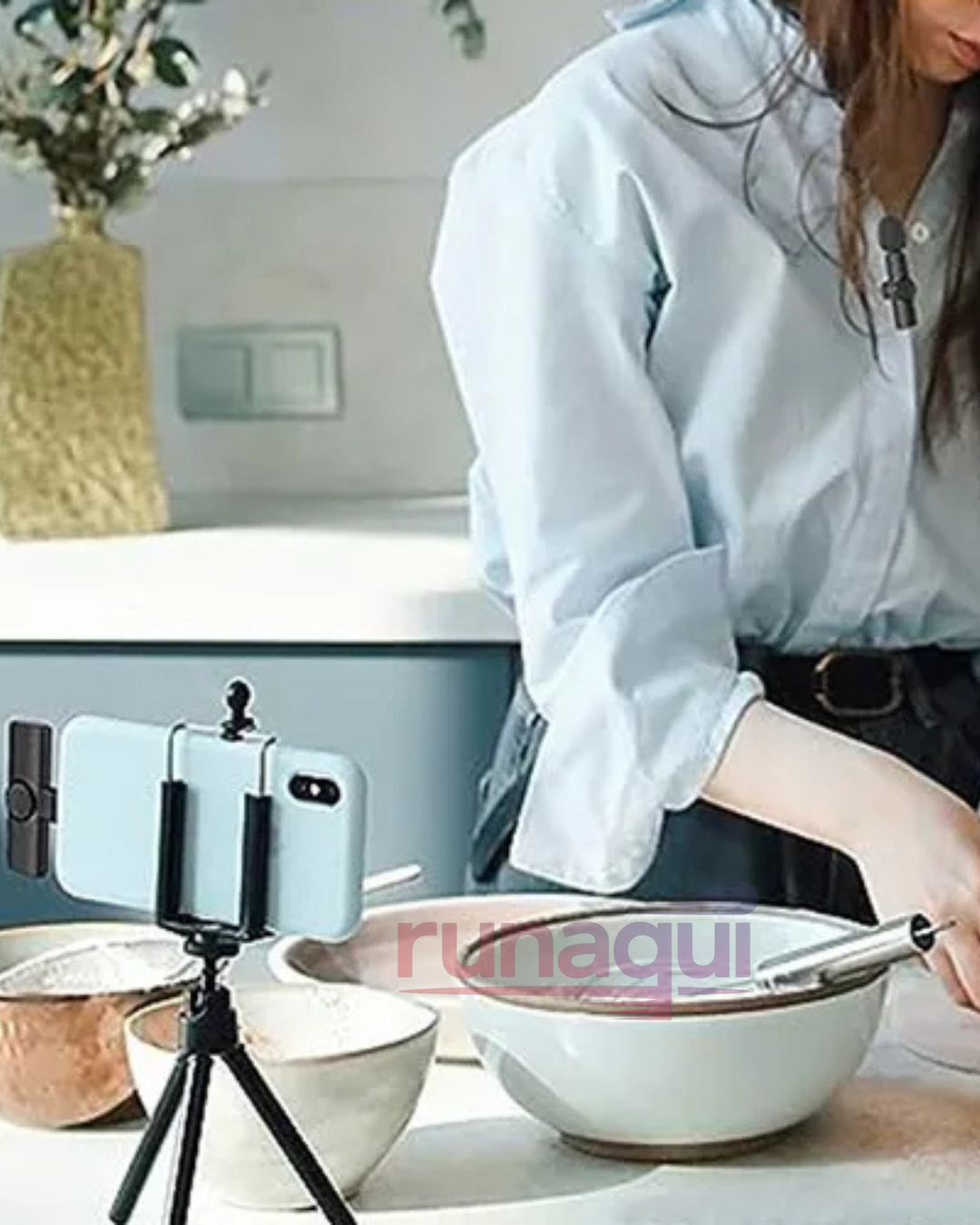 MICROFONO SOLAPERO K8 TIPO C